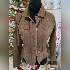 Hannah Stretch brown jacket